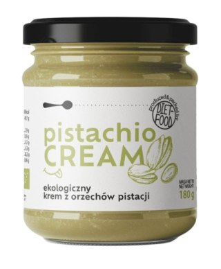 KREM Z PISTACJI PRAŻONYCH 100 % BIO 180 g - DIET-FOOD DIET-FOOD