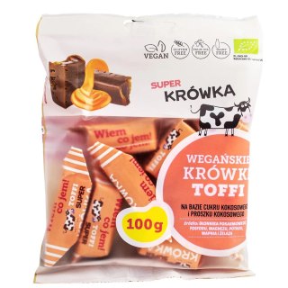 KRÓWKI TOFFI BEZMLECZNE BEZGLUTENOWE BIO 100 g - ME GUSTO (SUPER KRÓWKA) ME GUSTO (krówki wegańskie, czekolady, wafelki)