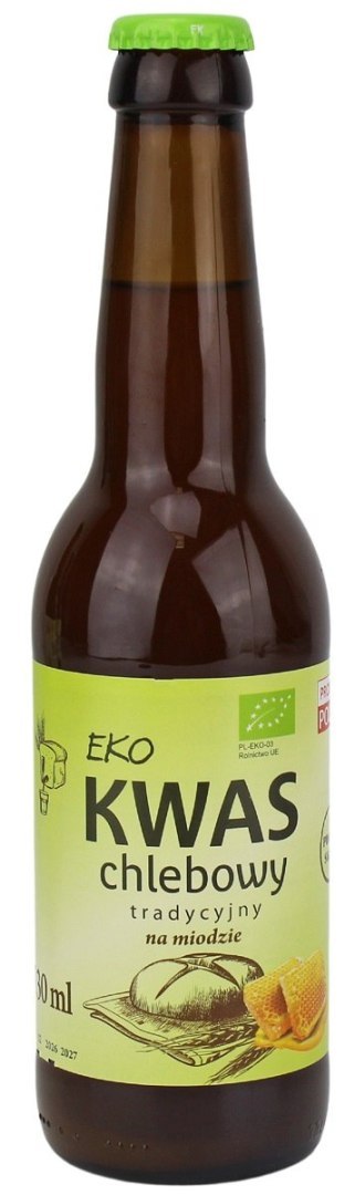KWAS CHLEBOWY TRADYCYJNY NA MIODZIE BIO 330 ml - EKO NATURA EKO NATURA (kwasy chlebowe)