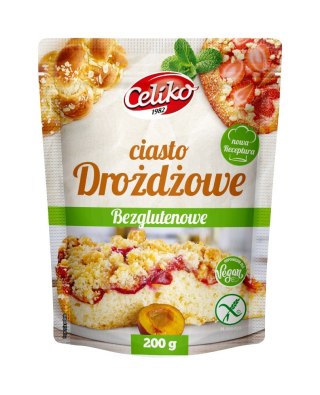 MIESZANKA DO WYPIEKU CIASTA DROŻDŻOWEGO BEZGLUTENOWA 200 g - CELIKO CELIKO (batony, galaretki, mieszanki do wypieków)