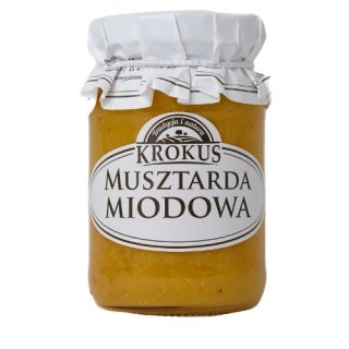 MUSZTARDA MIODOWA 185 g - KROKUS KROKUS (przetwory owocowe i warzywne)