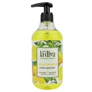MYDŁO W PŁYNIE CYTRYNOWE 500 ml - LA DIVA LA DIVA (mydła)