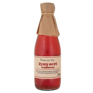 OCET MALINOWY ŻYWY 330 ml - PROSTO ZE WSI PROSTO ZE WSI (soki przecierowe)
