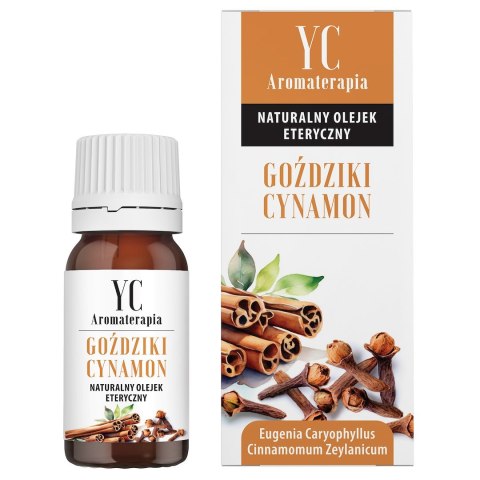 OLEJEK ETERYCZNY GOŹDZIKI Z CYNAMONEM 10 ml - YOUR CANDLE YOUR CANDLE (świece, olejki eteryczne)