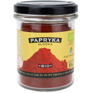PAPRYKA SŁODKA MIELONA BEZGLUTENOWA BIO 85 g - PIĘĆ PRZEMIAN PIĘĆ PRZEMIAN (produkty spożywcze)