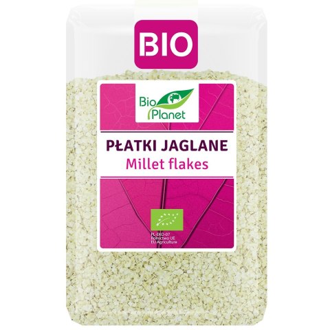 PŁATKI JAGLANE BIO 1 kg - BIO PLANET BIO PLANET - seria RÓŻOWA (płatki, otręby, musli)