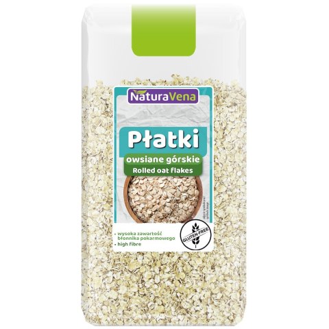 PŁATKI OWSIANE GÓRSKIE BEZGLUTENOWE 300 g - NATURAVENA NATURAVENA