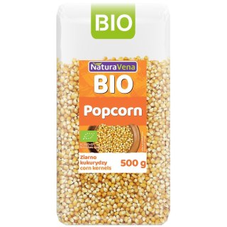 POPCORN (ZIARNO KUKURYDZY) BIO 500 g - NATURAVENA NATURAVENA