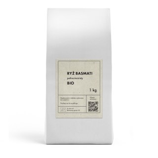 RYŻ BASMATI PEŁNOZIARNISTY BIO 1 kg - THE PLANET THE PLANET (Zakupy przyjazne Ziemi)