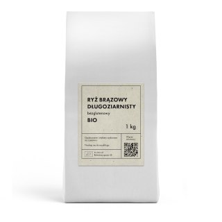 RYŻ BRĄZOWY DŁUGOZIARNISTY BEZGLUTENOWY BIO 1 kg - THE PLANET THE PLANET (Zakupy przyjazne Ziemi)