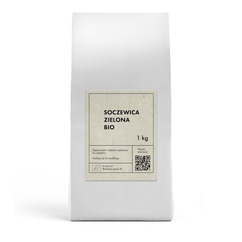 SOCZEWICA ZIELONA BIO 1 kg - THE PLANET THE PLANET (Zakupy przyjazne Ziemi)