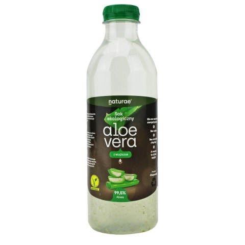 SOK Z ALOESU Z MIĄŻSZEM BEZGLUTENOWY NFC BIO 1 L - NATURAE NATURAE (sok z aloesu)