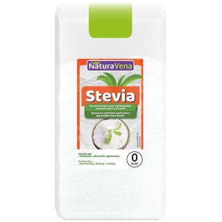 STEVIA (NA BAZIE ERYTRYTOLU I GLIKOZYDÓW STEWIOLOWYCH ZE STEWII) 500 g - NATURAVENA NATURAVENA
