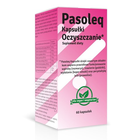 SUPLEMENT DIETY PASOLEQ 60 KAPSUŁEK - PASOLEQ PASOLEK (suplement diety)