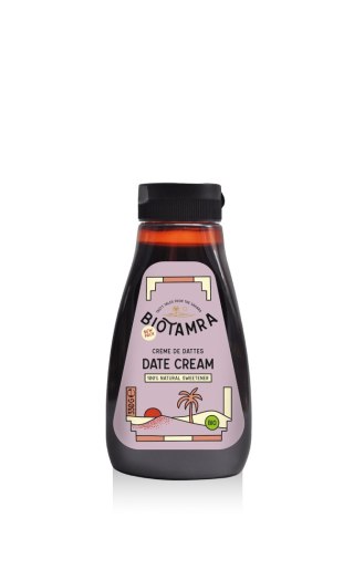 SYROP DAKTYLOWY BEZGLUTENOWY BIO 330 g - BIOTAMRA BIOTAMRA (produkty z daktyli)