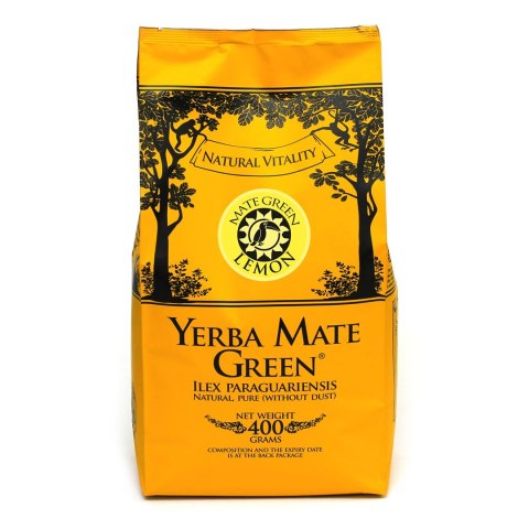 YERBA MATE GREEN LEMON 400 g - YERBA MATE GREEN YERBA MATE GREEN (yerba mate)