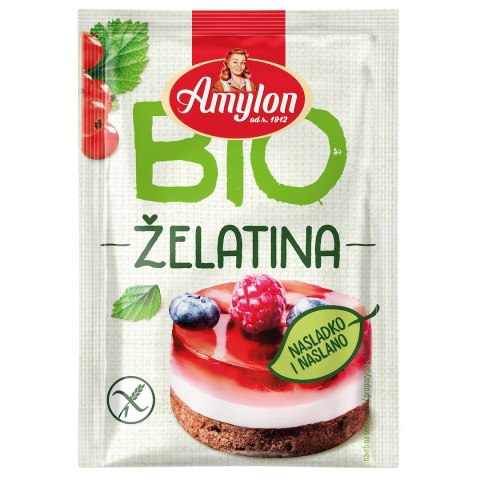 ŻELATYNA W PROSZKU BIO 20 g - AMYLON AMYLON (budynie, galaretki,kisiele,cukry, skrobie