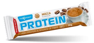 BATON PROTEINOWY O SMAKU KAWOWYM W CZEKOLADZIE MLECZNEJ BEZGLUTENOWY 50 g - MAXSPORT MAXSPORT (batony, kremy, makarony)
