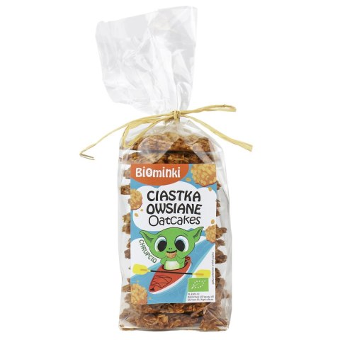 CIASTKA OWSIANE BIO 170 g - BIOMINKI BIOMINKI (przekąski dla dzieci, kaszki)