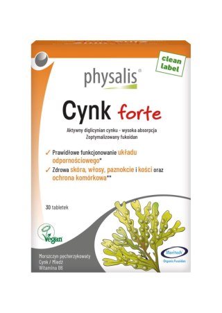 CYNK FORTE 30 TABLETEK - PHYSALIS PHYSALIS (olejki eteryczne, suplementy)