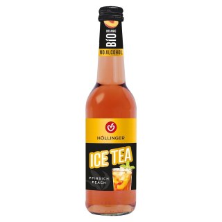 DRINK BEZALKOHOLOWY ICE TEA PEACH BIO 330 ml - HOLLINGER HOLLINGER (soki, nektary, napoje, syropy)