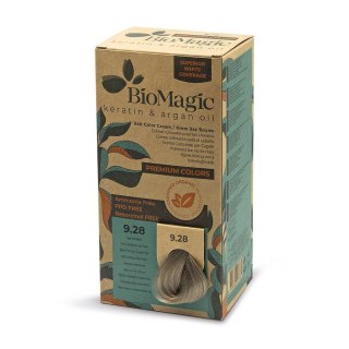 FARBA DO WŁOSÓW POPIELATO PERŁOWY BARDZO JASNY BLOND (9.28) 170 ml - BIOMAGIC BIOMAGIC (farby do włosów)