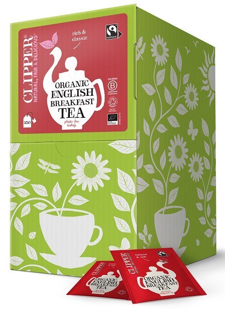 HERBATA ENGLISH BREAKFAST FAIR TRADE BIO (250 x 2,2 g) 550 g - CLIPPER CLIPPER (herbaty i herbatki)