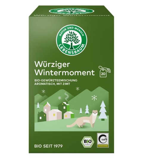 HERBATKA PIKANTNY ZIMOWY MOMENT BIO (20 x 2 g) 40 g - LEBENSBAUM (PRODUKT SEZONOWY) LEBENSBAUM (przyprawy, herbaty, kawy)