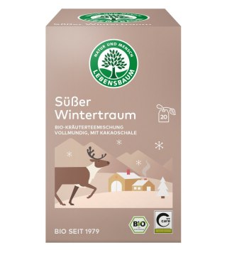 HERBATKA SŁODKI ZIMOWY SEN BIO (20 x 2 g) 40 g - LEBENSBAUM (PRODUKT SEZONOWY) LEBENSBAUM (przyprawy, herbaty, kawy)