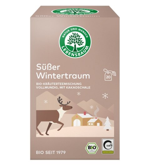 HERBATKA SŁODKI ZIMOWY SEN BIO (20 x 2 g) 40 g - LEBENSBAUM (PRODUKT SEZONOWY) LEBENSBAUM (przyprawy, herbaty, kawy)