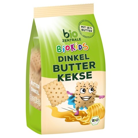 HERBATNIKI MAŚLANE ORKISZOWE DLA DZIECI BIO 125 g - BIO ZENTRALE (BIOKIDS) BIO ZENTRALE (produkty spożywcze)
