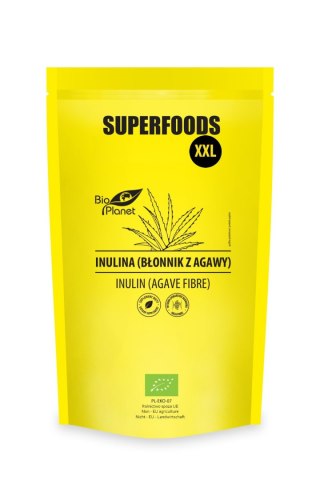 INULINA (BŁONNIK Z AGAWY) BIO 600 g - BIO PLANET SUPERFOODS BIO PLANET - seria SUPERFOODS