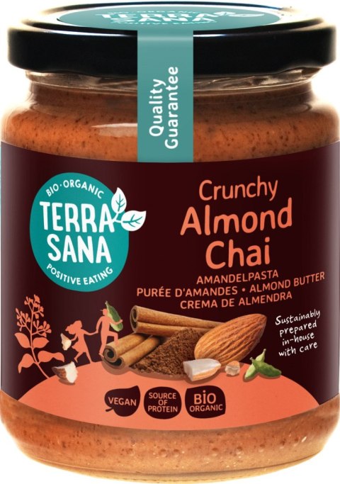 KREM MIGDAŁOWY CHAI CRUNCHY BIO 250 g - TERRASANA TERRASANA (kremy, makarony, sosy sojowe, inne)
