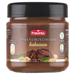KREM Z ORZESZKÓW ZIEMNYCH I KAKAO BEZGLUTENOWY 190 g - PRIMAVIKA PRIMAVIKA (przetwory i pasty vege)