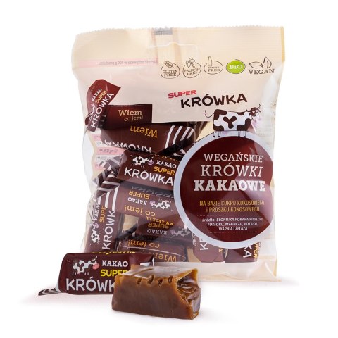 KRÓWKI KAWOWE BEZMLECZNE BEZGLUTENOWE BIO 150 g - ME GUSTO (SUPER KRÓWKA) ME GUSTO (krówki wegańskie, czekolady, wafelki)