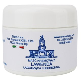 MAŚĆ KREMOWA Z LAWENDĄ ŁAGODZĄCA I OCHRONNA 50 ml - ELETTA ELETTA (maści i kremy z dzikimi ziołami)
