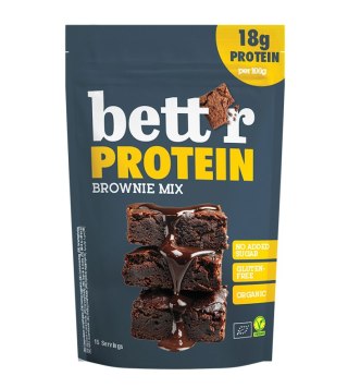 MIESZANKA NA BROWNIE PROTEINOWE BEZ DODATKU CUKRÓW BEZGLUTENOWA BIO 400 g - BETT'R BETT'R (smoothie, kremy, praliny)