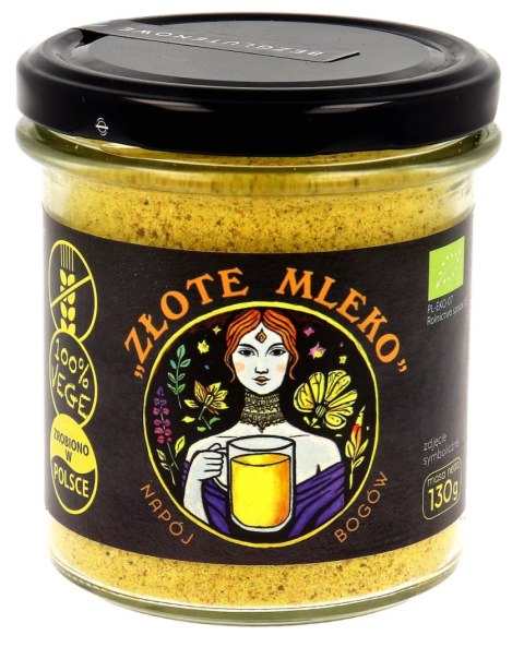 MIESZANKA PRZYPRAW "ZŁOTE MLEKO" BEZGLUTENOWA BIO 130 g - PIĘĆ PRZEMIAN PIĘĆ PRZEMIAN (produkty spożywcze)