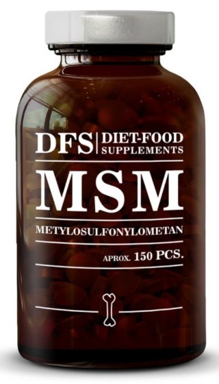 MSM SIARKA ORGANICZNA (750 mg) 150 TABLETEK - DIET-FOOD DIET-FOOD