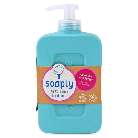 MYDŁO W PŁYNIE LAWENDA I FASOLA TONKA ECO 300 ml - SOAPLY SOAPLY (kosmetyki, środki czystości)