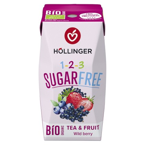 NAPÓJ O SMAKU OWOCÓW LEŚNYCH BEZ CUKRU BIO 200 ml - HOLLINGER HOLLINGER (soki, nektary, napoje, syropy)