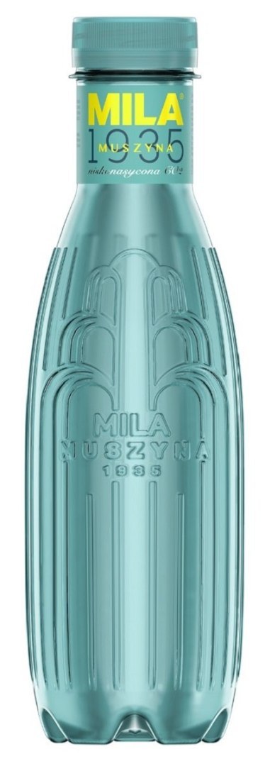 NATURALNA WODA MINERALNA NISKOGAZOWANA WYSOKOZMINERALIZOWANA 500 ml - MILA MUSZYNA MILA MUSZYNA (wody)