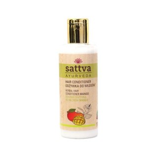 ODŻYWKA DO WŁOSÓW ZIOŁOWA MANGO 210 ml - SATTVA (AYURVEDA) SATTVA (kosmetyki ajurwedyjskie, kadzidełka)