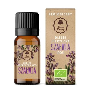 OLEJEK ETERYCZNY SZAŁWIA BIO 10 ml - DARY NATURY DARY NATURY - non food