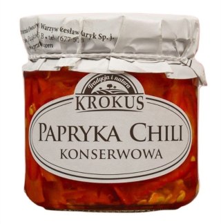 PAPRYKA KONSERWOWA CHILI BEZGLUTENOWA 180 g (90 g) - KROKUS KROKUS (przetwory owocowe i warzywne)