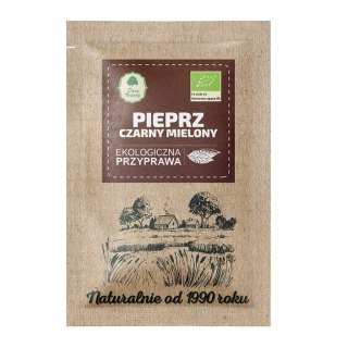 PIEPRZ CZARNY MIELONY BIO 15 g - DARY NATURY DARY NATURY - przyprawy i zioła