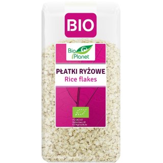 PŁATKI RYŻOWE BIO 250 g - BIO PLANET BIO PLANET - seria RÓŻOWA (płatki, otręby, musli)