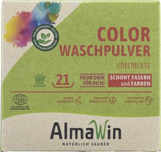 PROSZEK DO PRANIA KOLOROWYCH UBRAŃ KWIAT LIPY ECO 1 kg (21 PRAŃ) - ALMAWIN ALMAWIN (środki czystości)