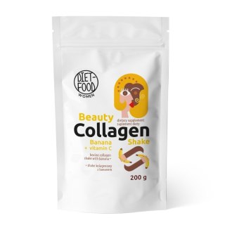SHAKE KOLAGENOWY Z WITAMINĄ C I BANANEM W PROSZKU 200 g - DIET FOOD (WOMEN) DIET-FOOD