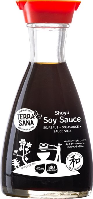 SOS SOJOWY SHOYU Z DOZOWNIKIEM BIO 150 ml - TERRASANA TERRASANA (kremy, makarony, sosy sojowe, inne)
